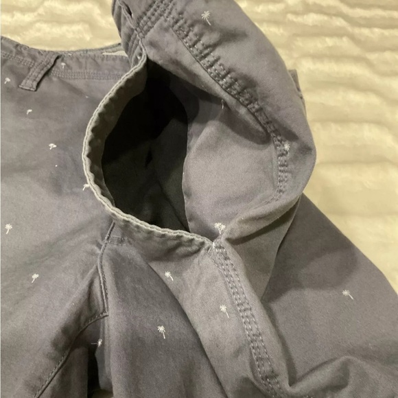 Pd&C Men’s Gray Palm Tree Shorts Size 34 - Picture 4 of 10